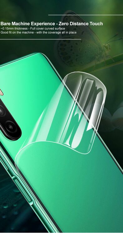 Комплект защитных пленок IMAK Full Coverage Matte Hydrogel Film для Samsung Galaxy Note 20 Ultra (N985): фото 7 из 8