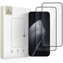 Комплект захисних стекол (2шт) Tech-Protect 5D Glass Fit + для Xiaomi 15T / 15T Pro - Black: фото 1 з 7