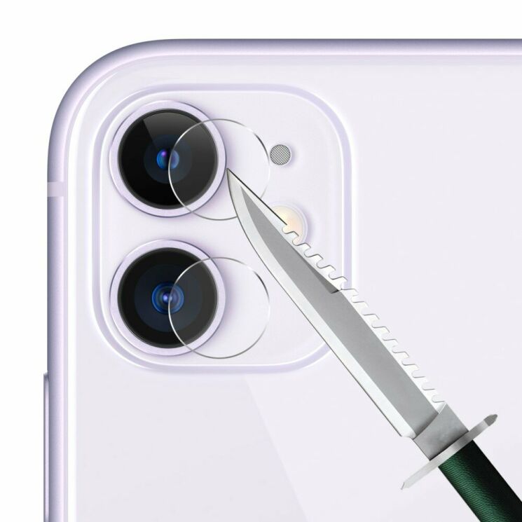 Комплект защитных стекол HAT PRINCE 9H Lens Guard для Apple iPhone 11: фото 3 из 3