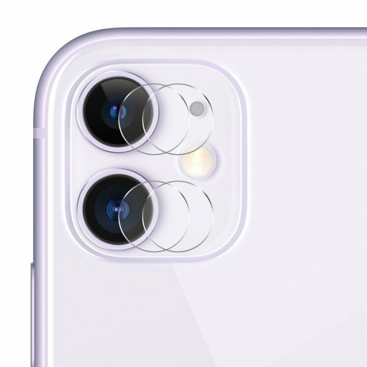Комплект защитных стекол HAT PRINCE 9H Lens Guard для Apple iPhone 11: фото 1 из 3
