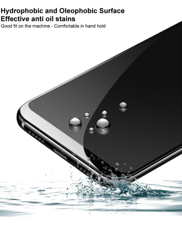 Комплект защитных стекол IMAK Tempered Glass set для Samsung Galaxy Fold 3 - Black: фото 7 из 9