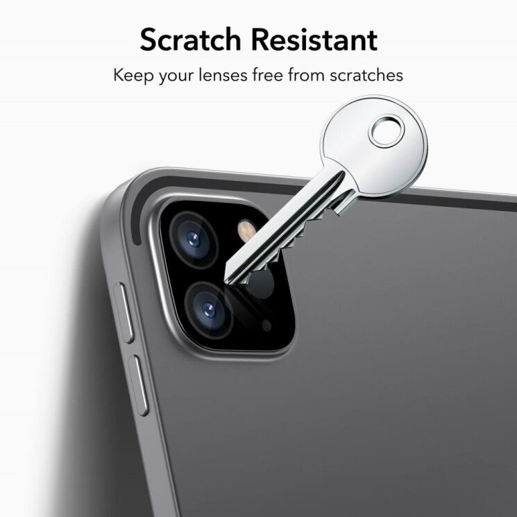 Комплект защитных стекол на камеру ESR Lens Protector для Apple iPad Pro 13 (2024) / Pro 11 / Pro 12.9 (2020/2021/2022) - Black: фото 2 из 8