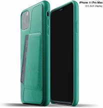 Шкіряний чохол MUJJO Full Leather Wallet для Apple iPhone 11 Pro Max - Alpine Green: фото 1 з 8