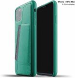 Шкіряний чохол MUJJO Full Leather Wallet для Apple iPhone 11 Pro Max - Alpine Green (253218G)
