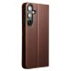 Кожаный чехол QIALINO Classic Case для Samsung Galaxy S25 Plus (S936) - Dark Brown (371974DZ). Фото 4 из 13