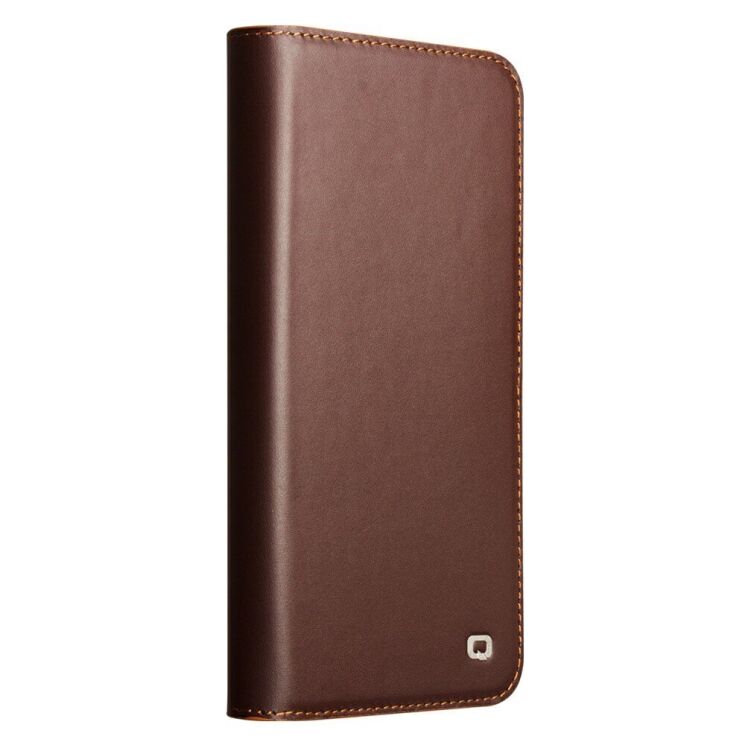 Кожаный чехол QIALINO Classic Case для Samsung Galaxy S25 Plus (S936) - Dark Brown: фото 5 из 13