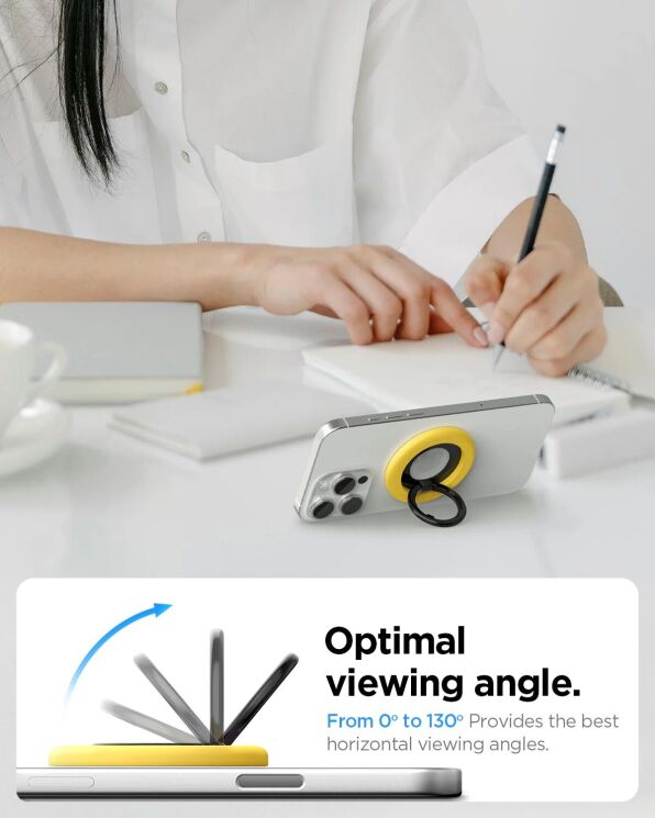 Магнитное кольцо-держатель Spigen (SGP) Nano Pop Ring (MagFit) AMP09028 - Blueberry navy: фото 14 из 15