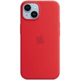 Оригинальный чехол Silicone Case with MagSafe для Apple iPhone 14 Plus (MPT63ZE/A) - Red: фото 1 из 7