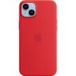 Оригинальный чехол Silicone Case with MagSafe для Apple iPhone 14 Plus (MPT63ZE/A) - Red (306713R)