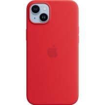 Оригінальний чохол Silicone Case with MagSafe для Apple iPhone 14 Plus (MPT63ZE/A) - Red: фото 1 з 5