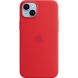 Оригинальный чехол Silicone Case with MagSafe для Apple iPhone 14 Plus (MPT63ZE/A) - Red (306713R). Фото 1 из 5