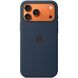 Оригинальный чехол Silicone Case with MagSafe для iPhone 17 Pro Max (MGFP4) - Midnight Blue (402871DB). Фото 2 из 3