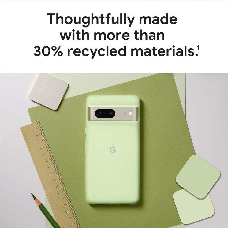 Оригинальный чехол Soft Shell для Google Pixel 7 (GA04454) - Lemongrass: фото 6 из 6