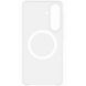 Оригинальный магнитный чехол Clear Magnet для Samsung Galaxy S26 Plus (S947) EF-CS947CTEGWW - Transparency (404382T). Фото 5 из 5