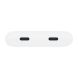 Перехідник Belkin Connect Type-C to Dual-Port Type-C (100W, 0.15m) WCZ002dsWH-APL - White (896418W). Фото 4 з 7