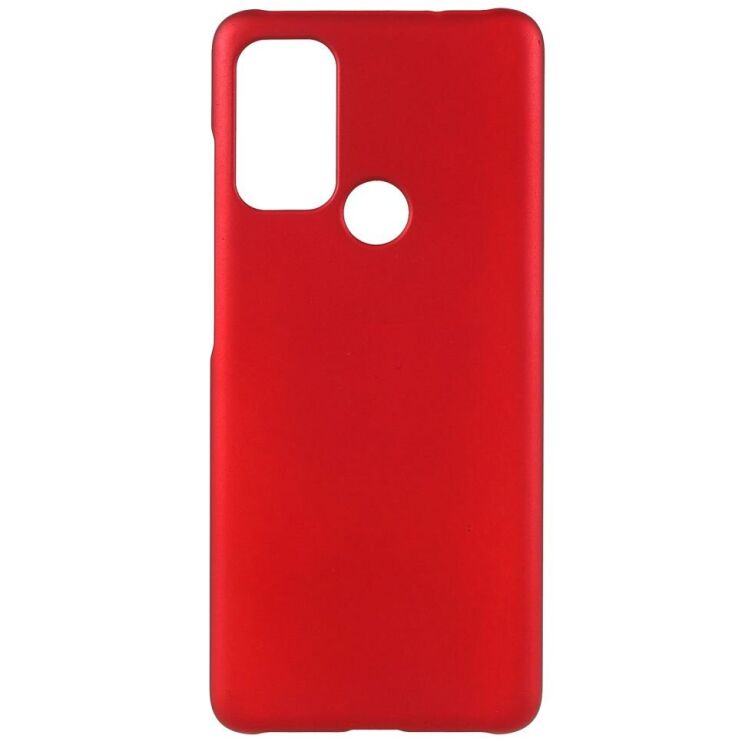 Пластиковий чохол Deexe Hard Shell для Motorola Moto G60s - Red: фото 2 з 8