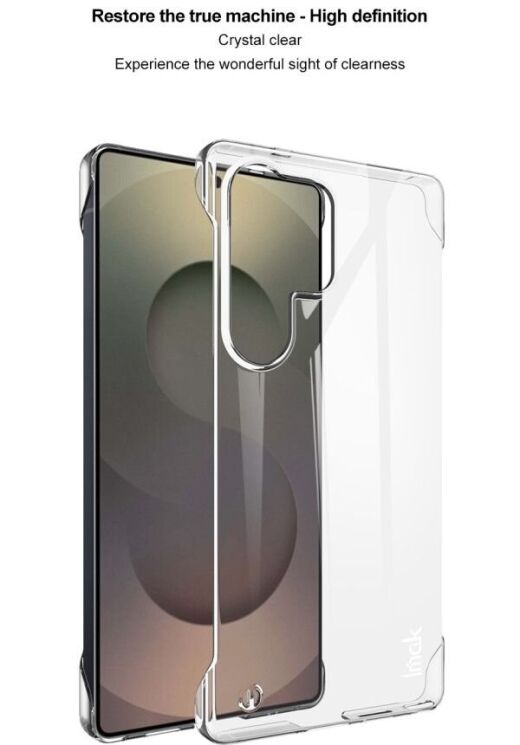 Пластиковий чохол IMAK Crystal для Samsung Galaxy S25 Ultra (S938) - Transparent: фото 10 з 12