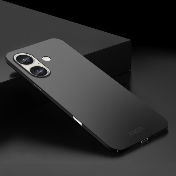 Пластиковый чехол MOFI Slim Shield для Apple iPhone 16 - Black: фото 2 из 9