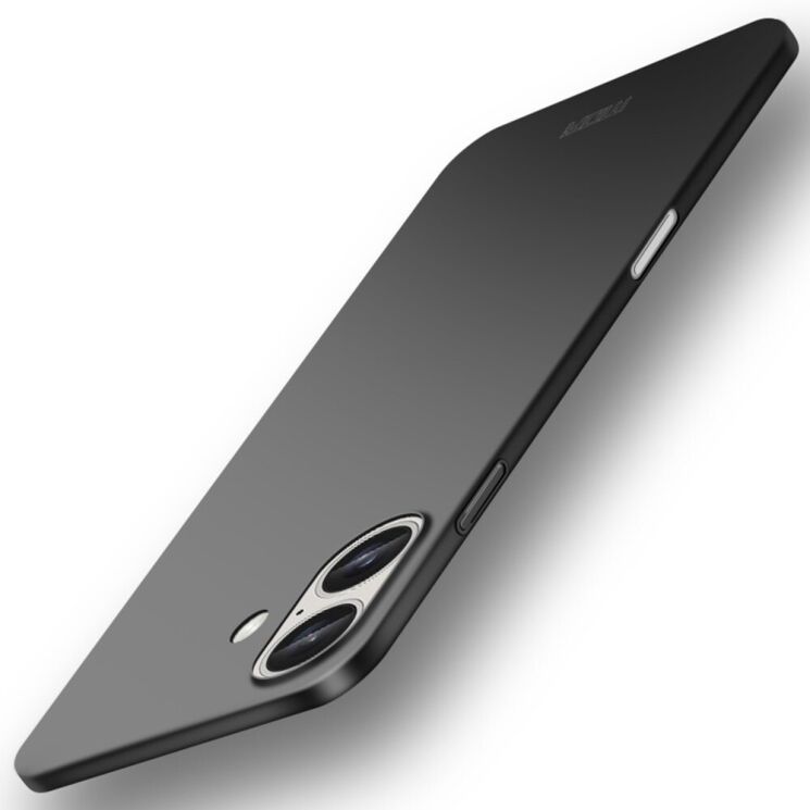 Пластиковый чехол MOFI Slim Shield для Apple iPhone 16 - Black: фото 1 из 9