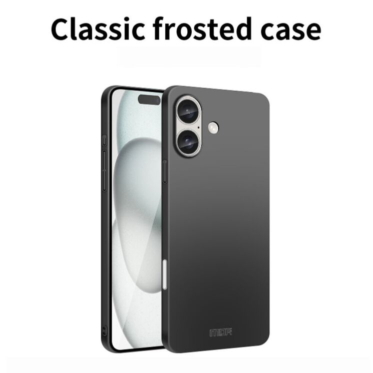 Пластиковый чехол MOFI Slim Shield для Apple iPhone 16 - Rose Gold: фото 3 из 9