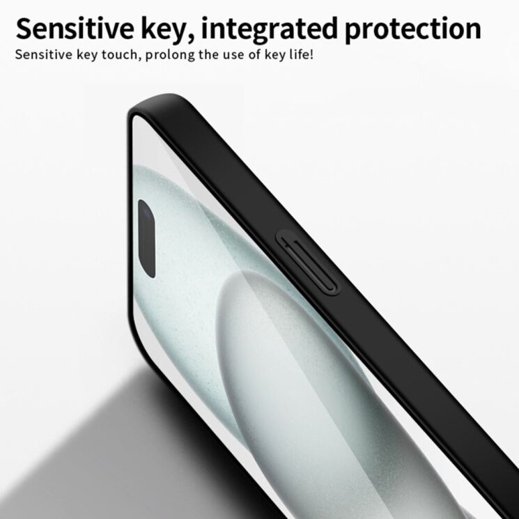 Пластиковый чехол MOFI Slim Shield для Apple iPhone 16 Plus - Gold: фото 4 из 9