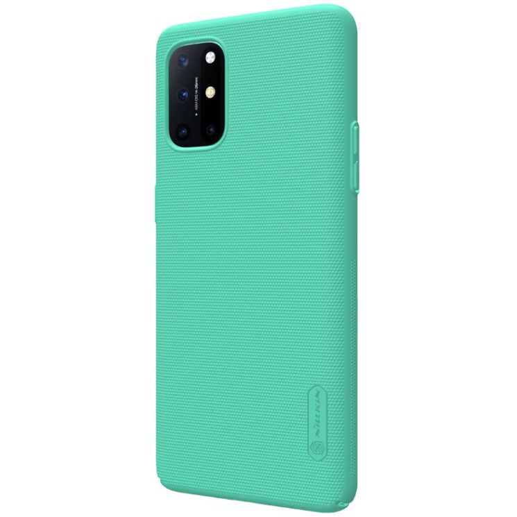 Пластиковый чехол NILLKIN Frosted Shield для OnePlus 8T - Green: фото 4 из 18