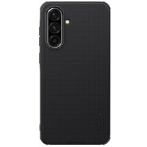 Пластиковый чехол NILLKIN Frosted Shield Pro для Samsung Galaxy A36 (A366) - Black: фото 1 из 21