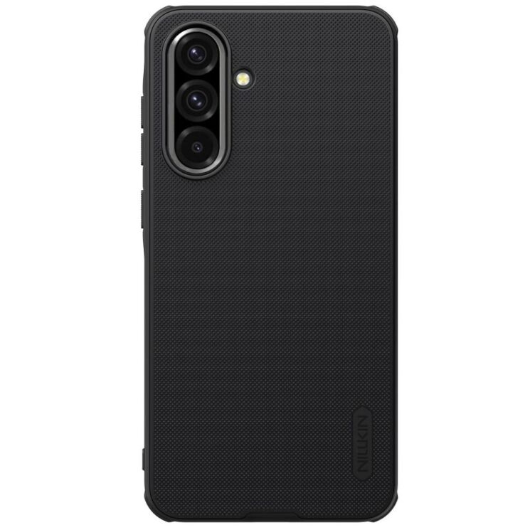 Пластиковый чехол NILLKIN Frosted Shield Pro для Samsung Galaxy A36 (A366) - Black: фото 1 из 21