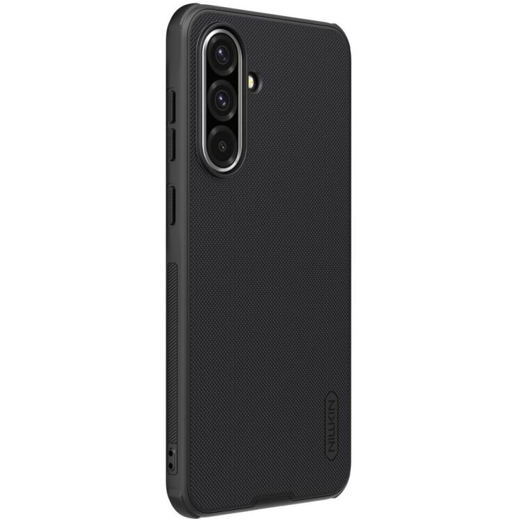Пластиковый чехол NILLKIN Frosted Shield Pro для Samsung Galaxy A36 (A366) - Black: фото 4 из 21