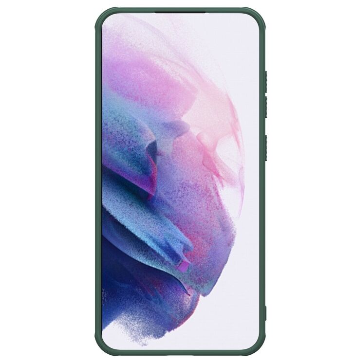 Пластиковый чехол NILLKIN Frosted Shield Pro для Samsung Galaxy S24 FE (S721) - Green: фото 4 из 19