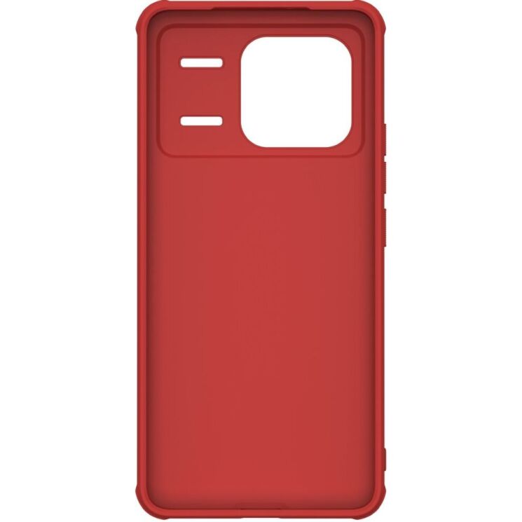 Пластиковый чехол NILLKIN Frosted Shield Pro для Xiaomi Poco F6 Pro - Red: фото 3 из 17