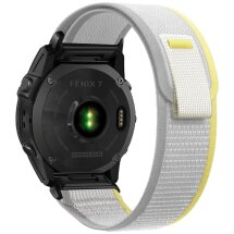 Ремінець ArmorStandart Trail для годинників Garmin з кріпленням Quick Fit 20mm - Beige / Yellow: фото 1 з 2