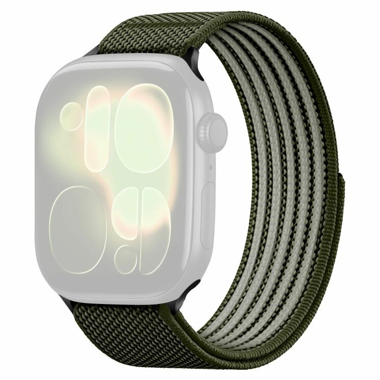Ремінець Deexe Active Band для Apple Watch 42 (Series 10/11/12) / 41 / 40 / SE 40 / 38 - Dark Green (345162DG) Ремінець Deexe Active Band для Apple Watch 42 (Series 10/11/12) / 41 / 40 / SE 40 / 38 - Dark Green: фото 1 з 4