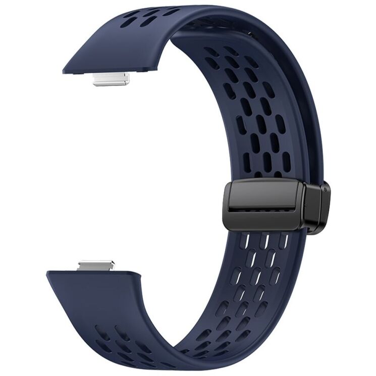 Ремешок Deexe Astra Strap для Huawei Watch Fit 3 - Blue: фото 2 из 3