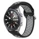 Ремешок Deexe Dual Color для Samsung Galaxy Watch 3 (45mm) - Black / Grey (235311BH). Фото 3 из 5