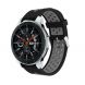 Ремешок Deexe Dual Color для Samsung Galaxy Watch 46mm / Watch 3 45mm / Gear S3 - Black/Grey (115804BH). Фото 1 из 4