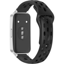 Ремешок Deexe Eclipse для Huawei Band 11 Pro / Band 11 - Black: фото 1 из 9