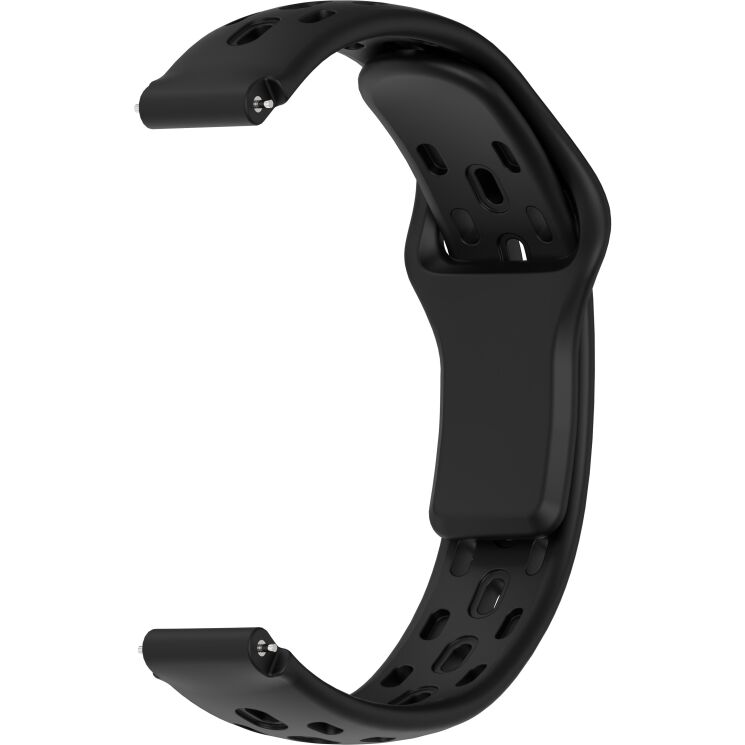 Ремешок Deexe Eclipse для Huawei Band 11 Pro / Band 11 - Black: фото 6 из 9