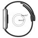 Ремешок Deexe Eclipse для Samsung Galaxy Fit 3 - Black (349018B). Фото 6 из 7
