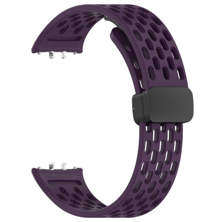 Ремінець Deexe Eclipse для Samsung Galaxy Fit 3 - Dark Purple: фото 3 з 7