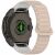 Ремешок Deexe Flexible Fit для часов Garmin c креплением Quick Fit 22mm - Milk Tea / Rock White: фото 1 из 8
