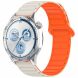 Ремешок Deexe Flexible Fit для часов с шириной крепления 20 мм - Starlight / Orange (895450SO). Фото 2 из 9
