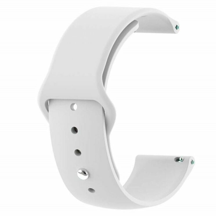 Ремешок Deexe Flexible Watch Band для Huawei Watch GT 2e - White: фото 2 из 3