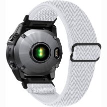 Ремешок Deexe Knitted Strap для Garmin Fenix 8 (47mm) / Fenix E (47mm) / Quatix 8 (47mm) - White: фото 1 из 5