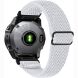 Ремешок Deexe Knitted Strap для Garmin Fenix 8 (47mm) / Fenix E (47mm) / Quatix 8 (47mm) - White (367407W). Фото 1 из 5