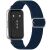 Ремешок Deexe Knitted Strap для Huawei Band 11 Pro / Band 11 - Midnight Blue: фото 1 из 5