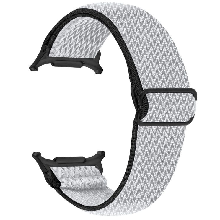 Ремінець Deexe Knitted Strap для Samsung Galaxy Watch Ultra (2025) - Black / White: фото 1 з 6