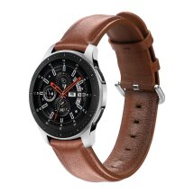 Ремешок Deexe Leather Strap для Huawei Watch GT 2e - Brown: фото 1 из 6