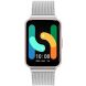 Ремінець Deexe Milanese Bracelet для Samsung Galaxy Fit 3 - Silver (349030S). Фото 3 з 6