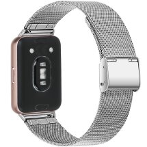 Ремінець Deexe Milanese Bracelet для Samsung Galaxy Fit 3 - Silver: фото 1 з 6